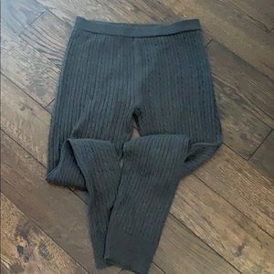 Gray leggings